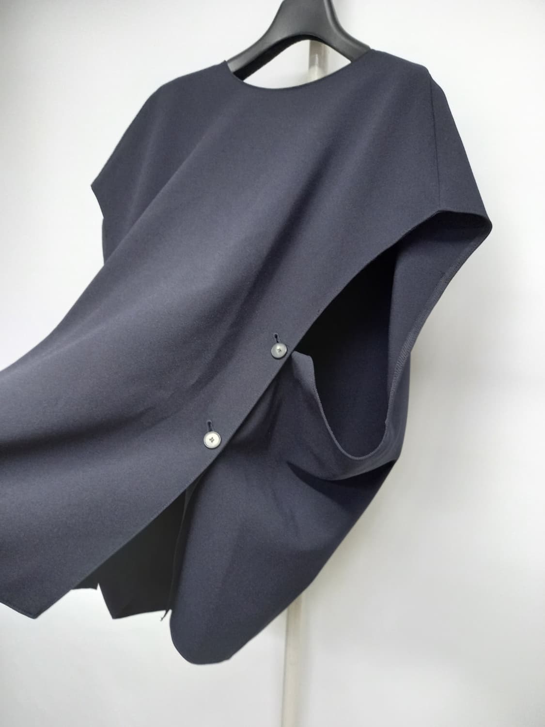 새 AMX 춘하추 얇은 루즈박시핏 베스트 F 44-77 상품이미지5