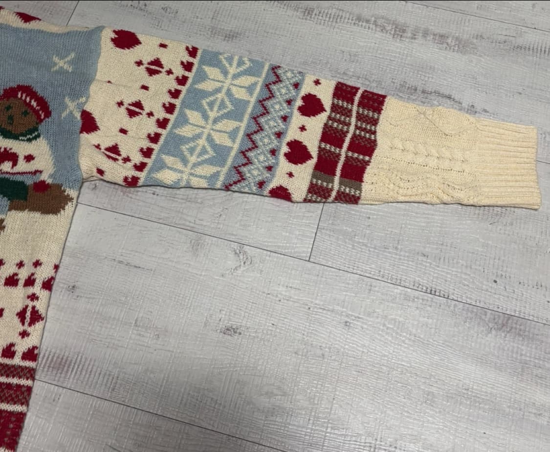 빈티지 크리스마스 니트 상품이미지3