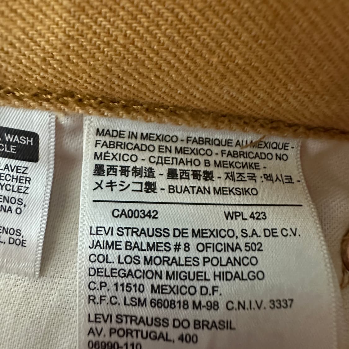 LEVI'S 501XX mexico made vintage pants 상품이미지6