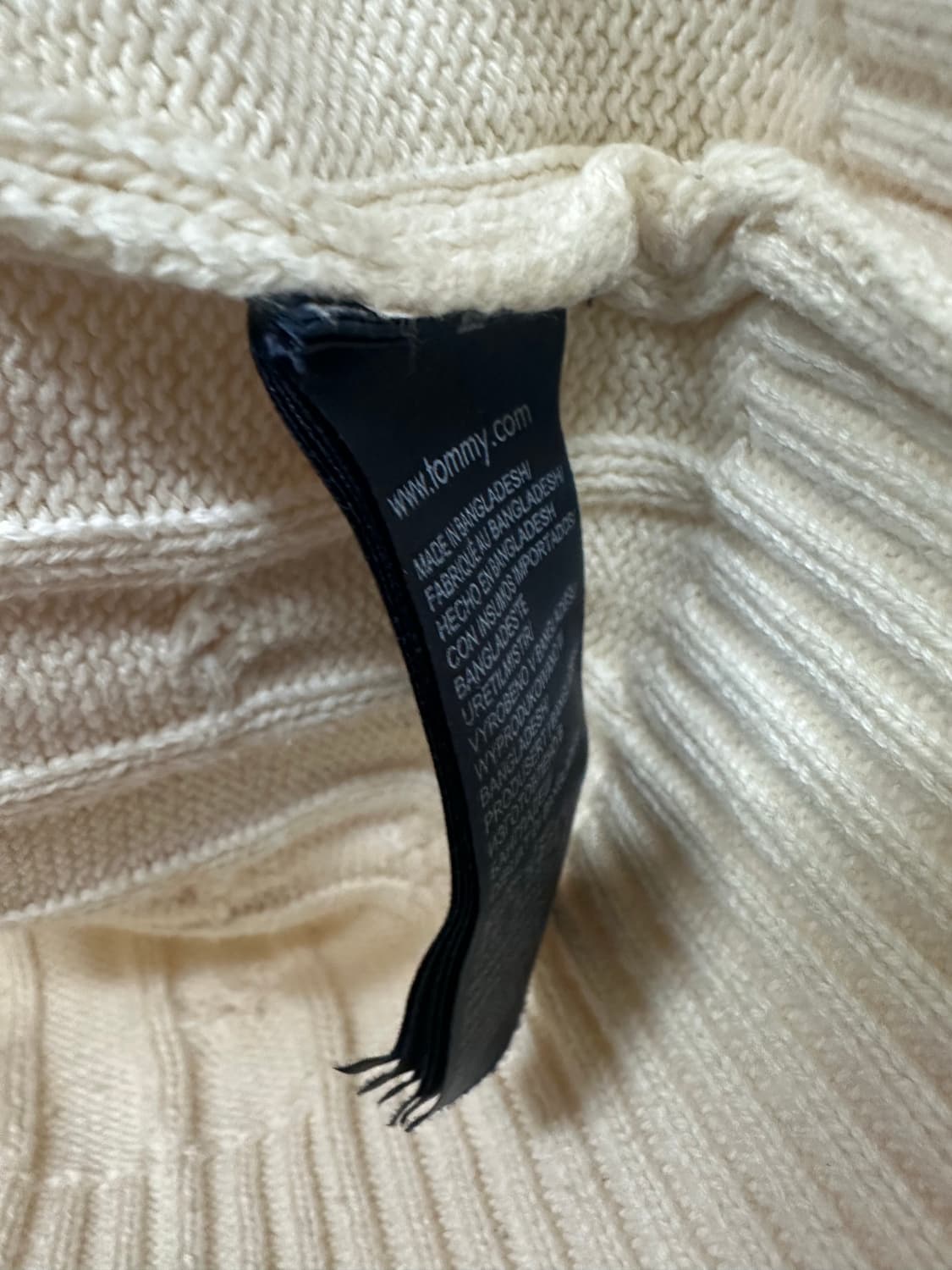 타미힐피거 꽈배기 니트 상품이미지6