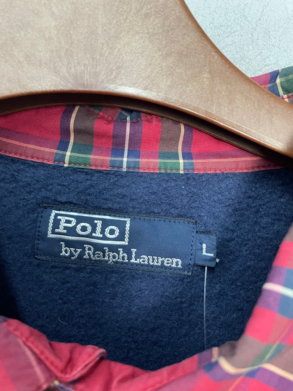 폴로 랄프로렌 90s 코튼 체크 스윙탑 자켓 H2355 상품이미지5