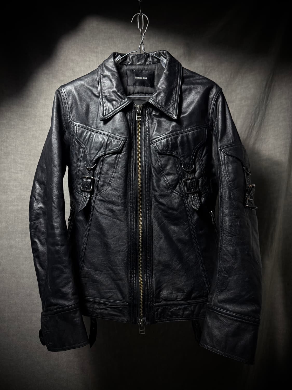 Yasuyuki Ishii Goatskin Leather Jacket   상품이미지3