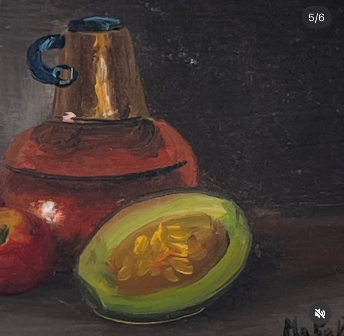 독일 빈티지 오일페인팅 액자, 유화액자 상품이미지4