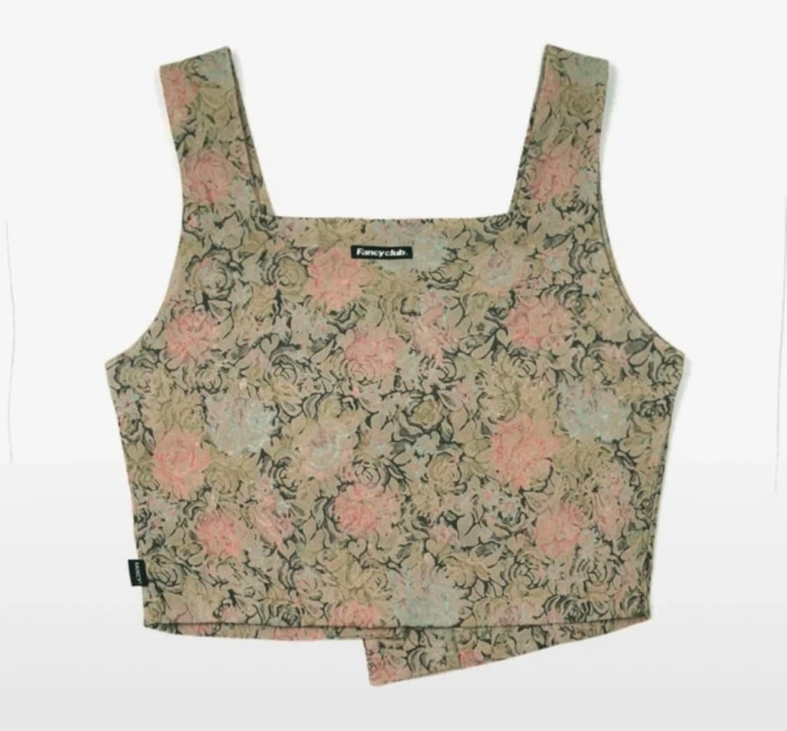 팬시클럽 뷔스티에 셋업 새상품 상품이미지2