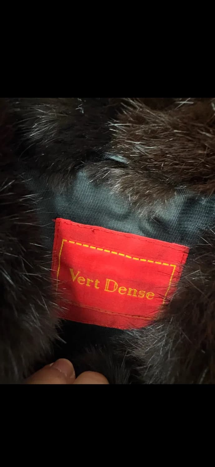 Vert Dense 모피 안감 레이온 퍼 자켓 H1979 상품이미지6