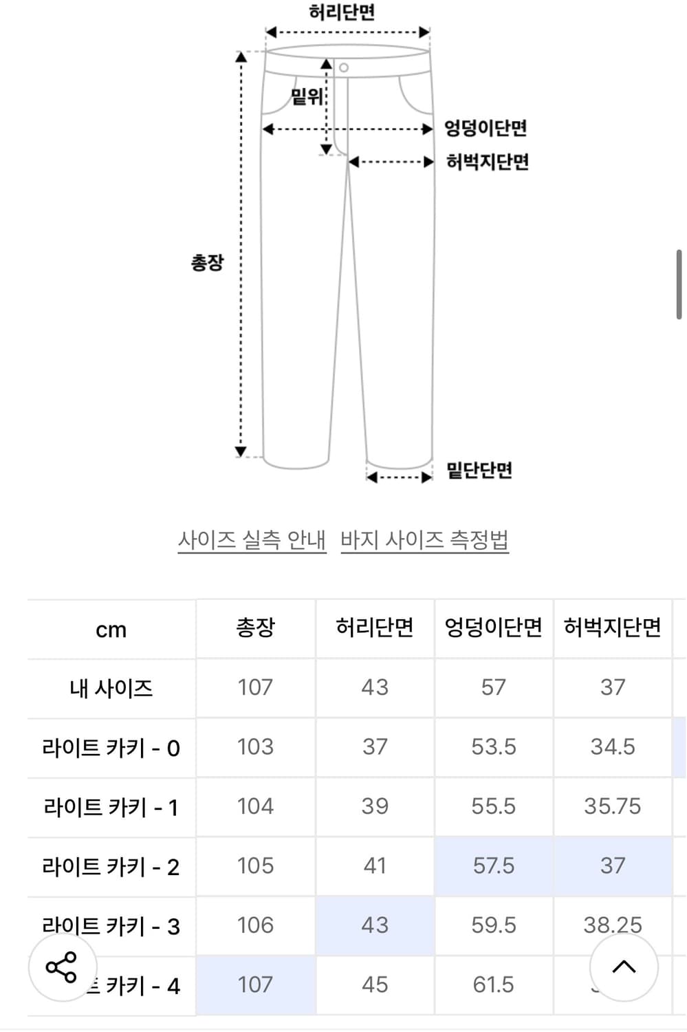 새상품) 노드아카이브 치노팬츠 상품이미지2