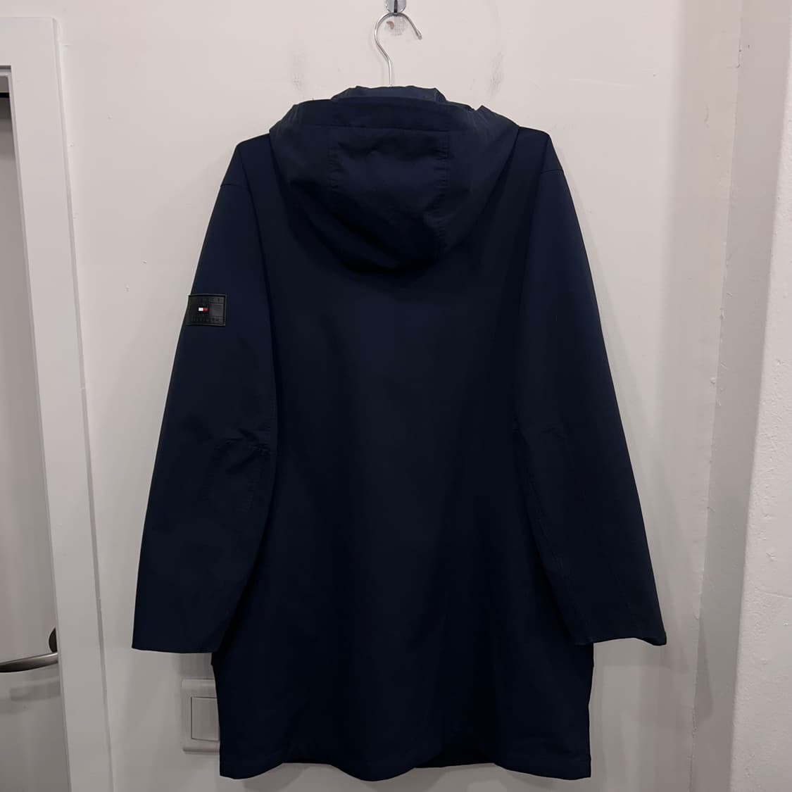 타미힐피거 무광 나일론 후드 레인코트 상품이미지5