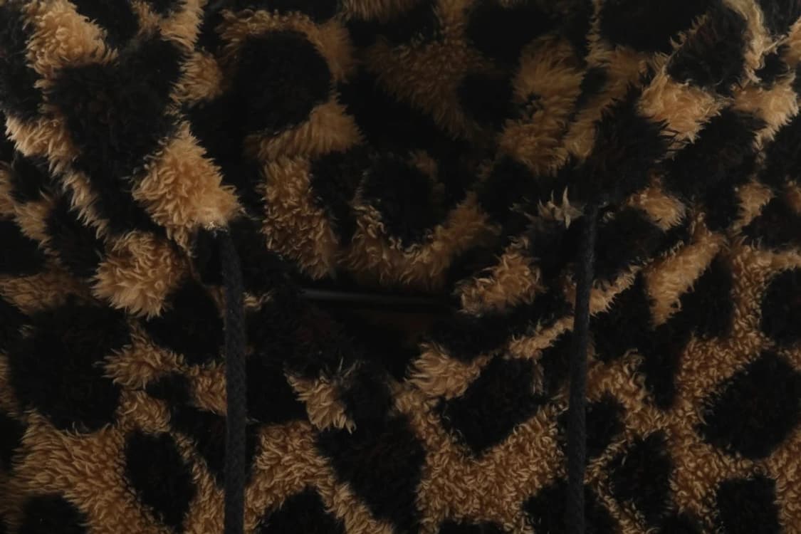 CHIP CLIP 호피 쿠마 후드 퍼 후드 갸루 펑크 punk 상품이미지4