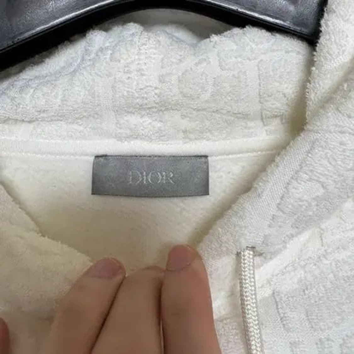 [S] 디올 오블리크 테리 후드티 상품이미지2