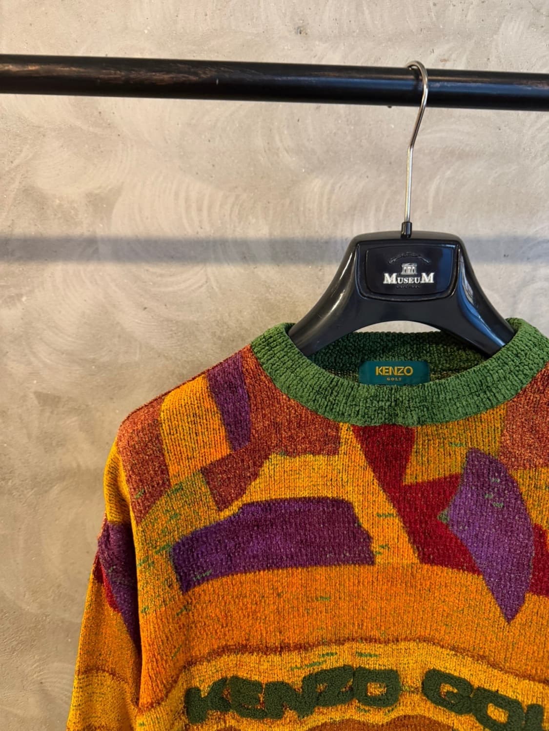 겐조 골프 패턴 니트 100~105 상품이미지2