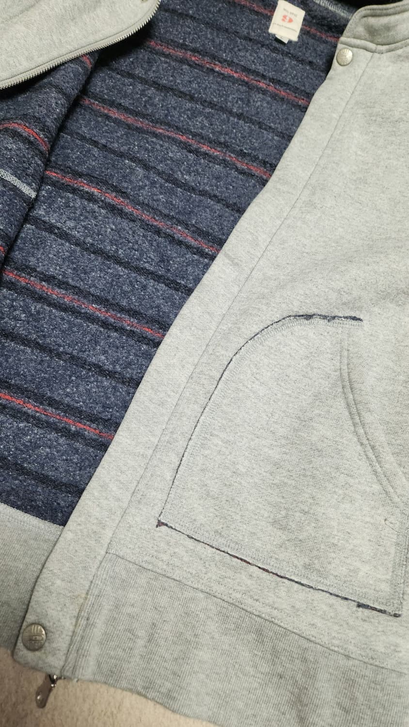 하구미 후드집업&니트& 체크치마 상품이미지4