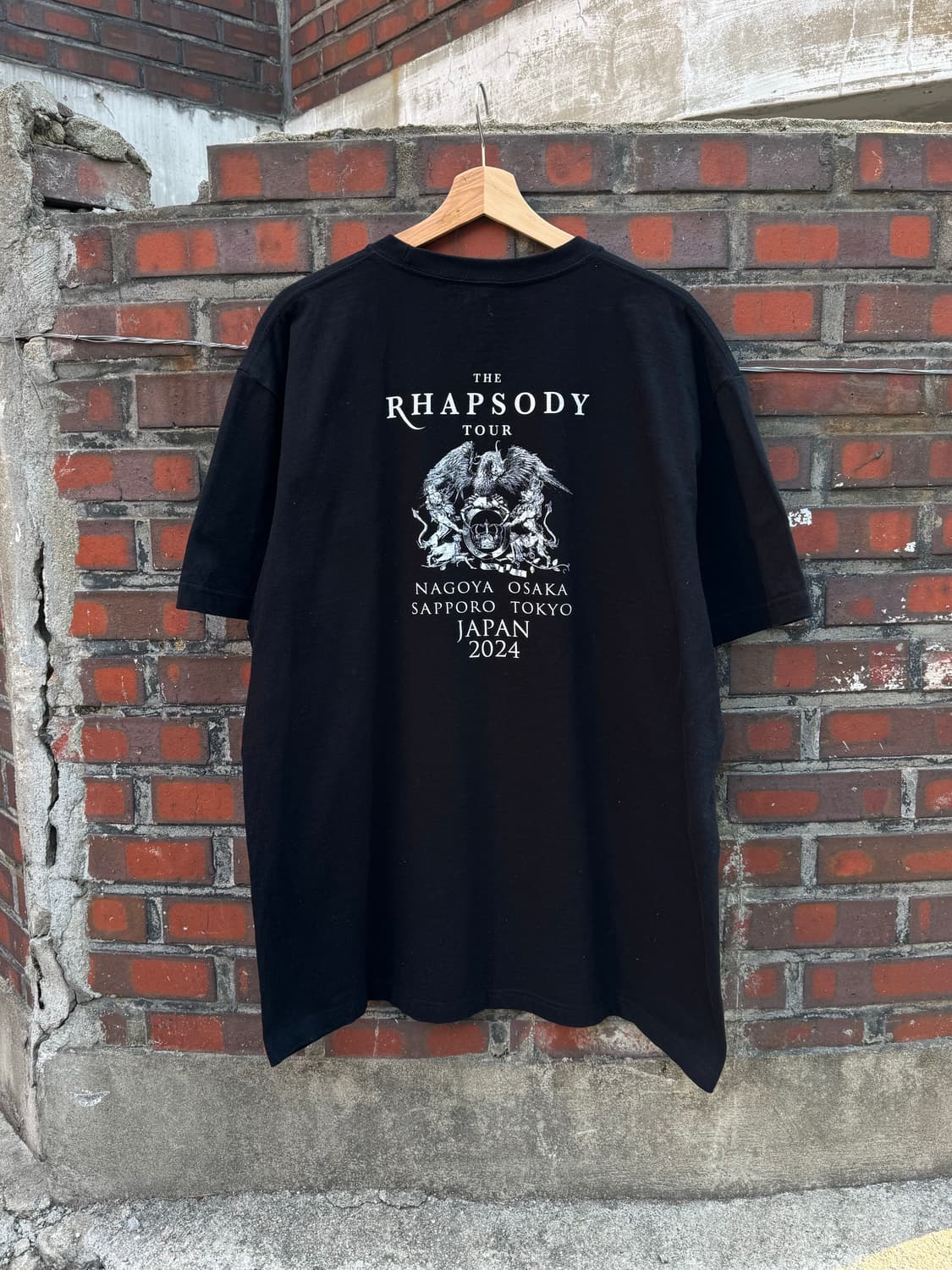 퀸 랩소디 밴드 투어 반팔티셔츠  상품이미지3