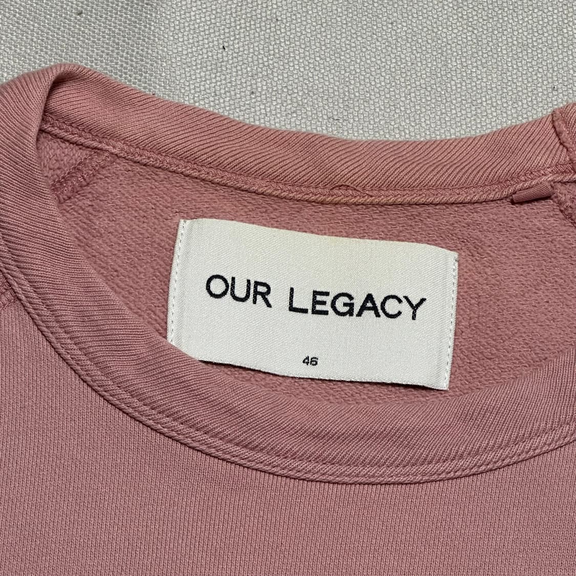 46 아워 레가시 핑크 맨투맨 상품이미지4