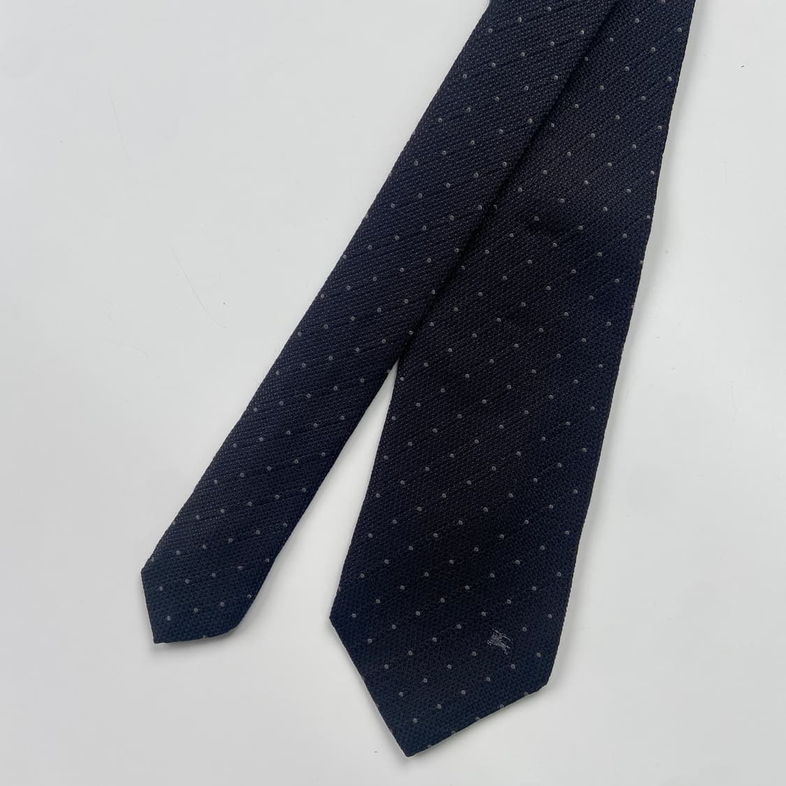 버버리 심플로고 명품 정품 블랙넥타이 (Burberrys)8.3cm 상품이미지2