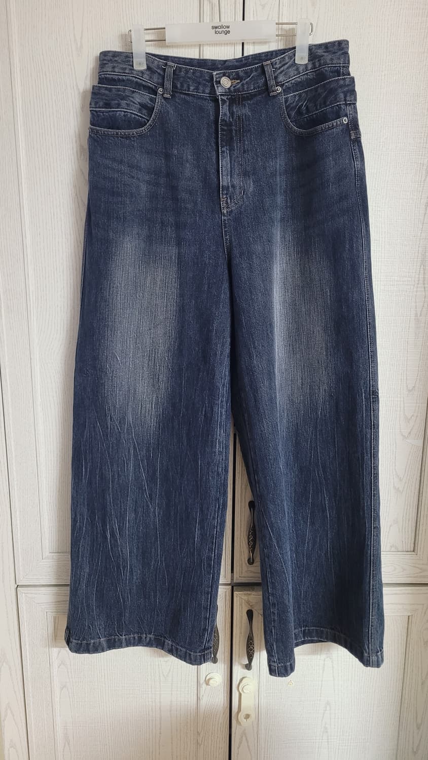 준지 / 더블 웨이스트 데님 팬츠 / 46 상품이미지2