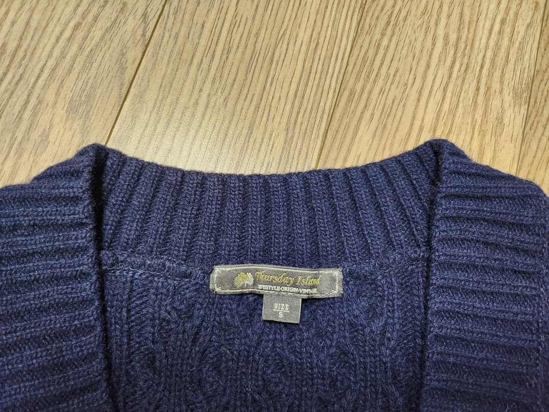 써스데이아일랜드 케이블 울베스트55 66 상품이미지9