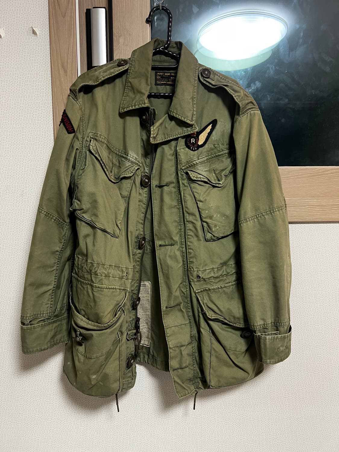 폴로 패치 필드자켓  상품이미지1