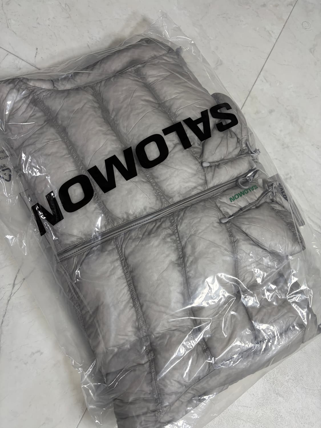 살로몬 UNI 크로스 인슐레이션 자켓 라이트 그레이 상품이미지4