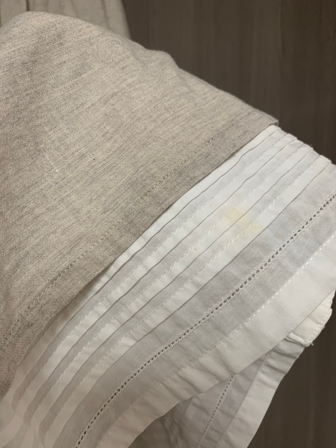 빈티지 모리걸 베이지 바선생 블라우스 원피스 상품이미지2