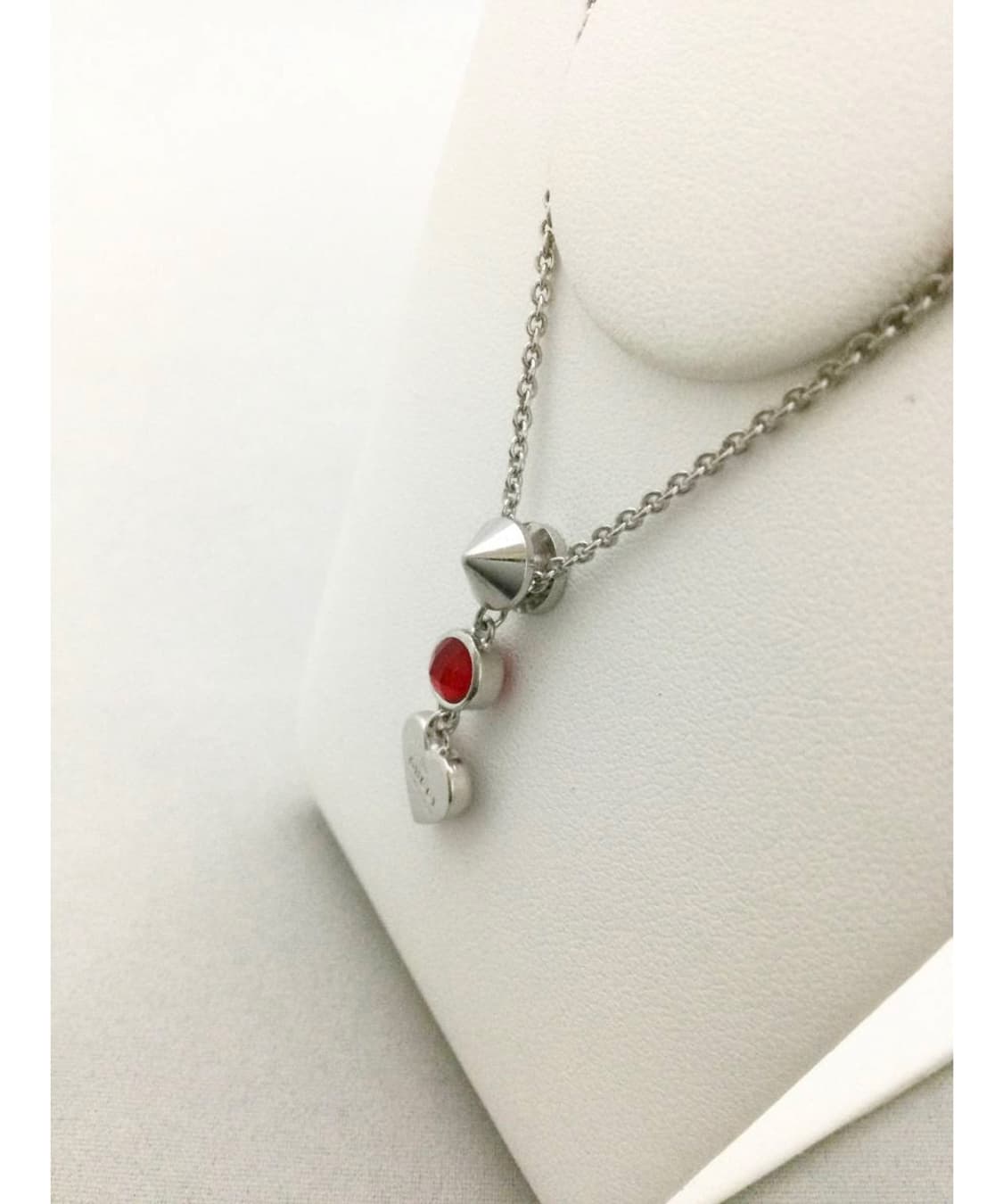 Gucci red heart 925silver necklace 상품이미지4