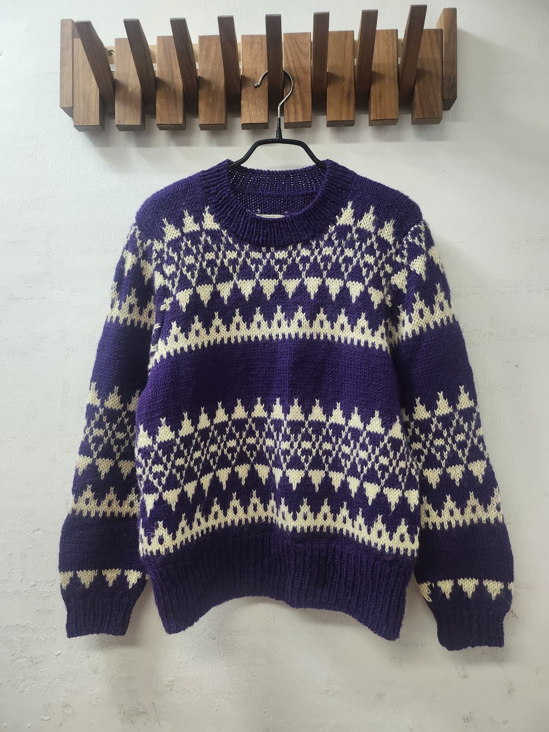 일본빈티지 노르딕니트 상품이미지1