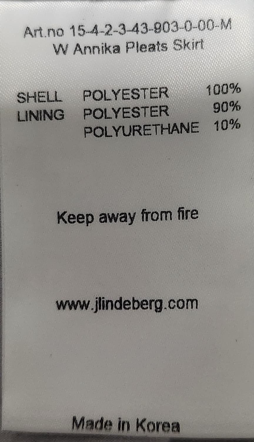 제이린드버그 플리츠 골프 스커트 M 상품이미지4