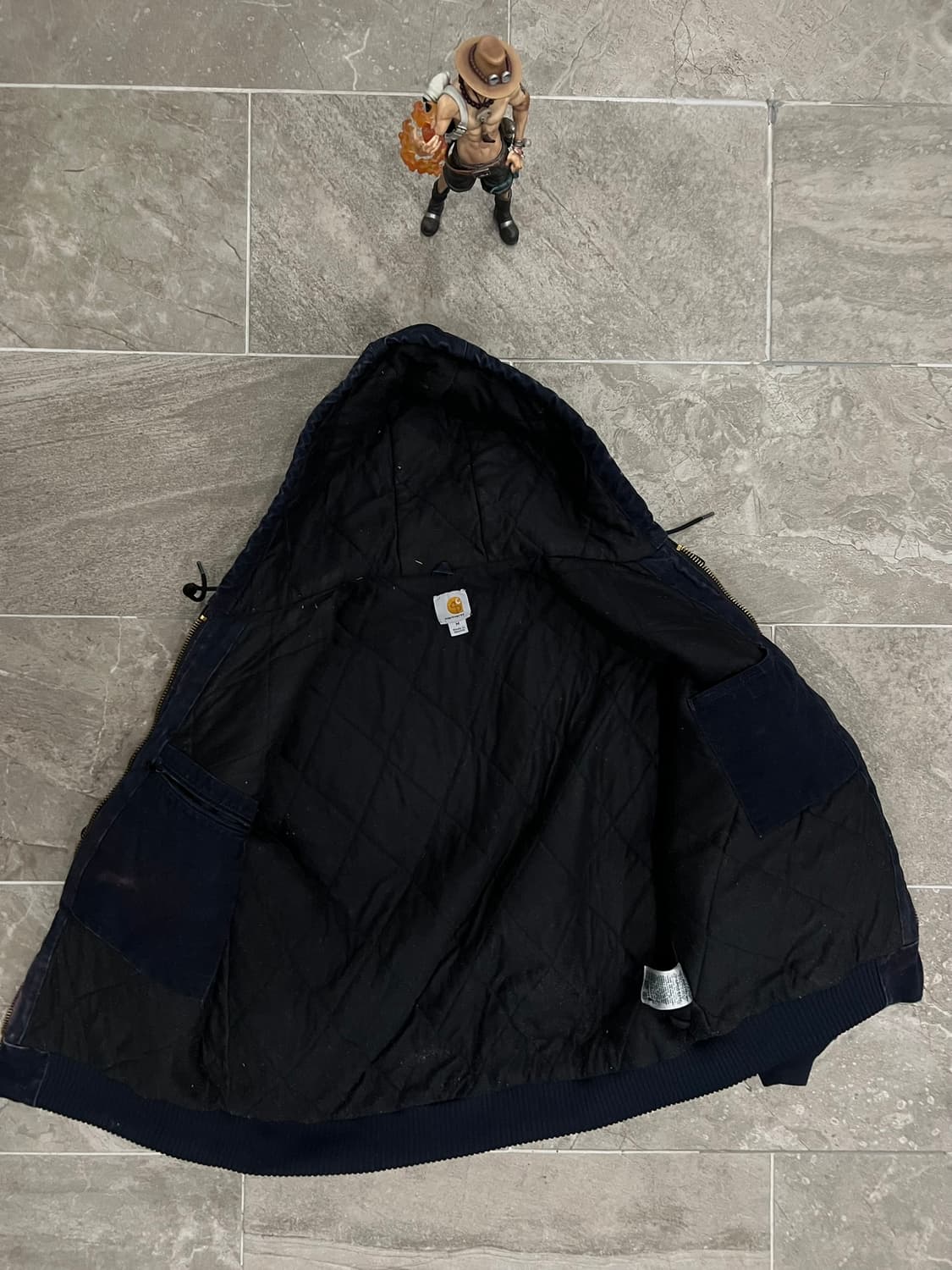 (M) 칼하트 덕 액티브 후드자켓 J130 MDT 미드나잇 상품이미지3