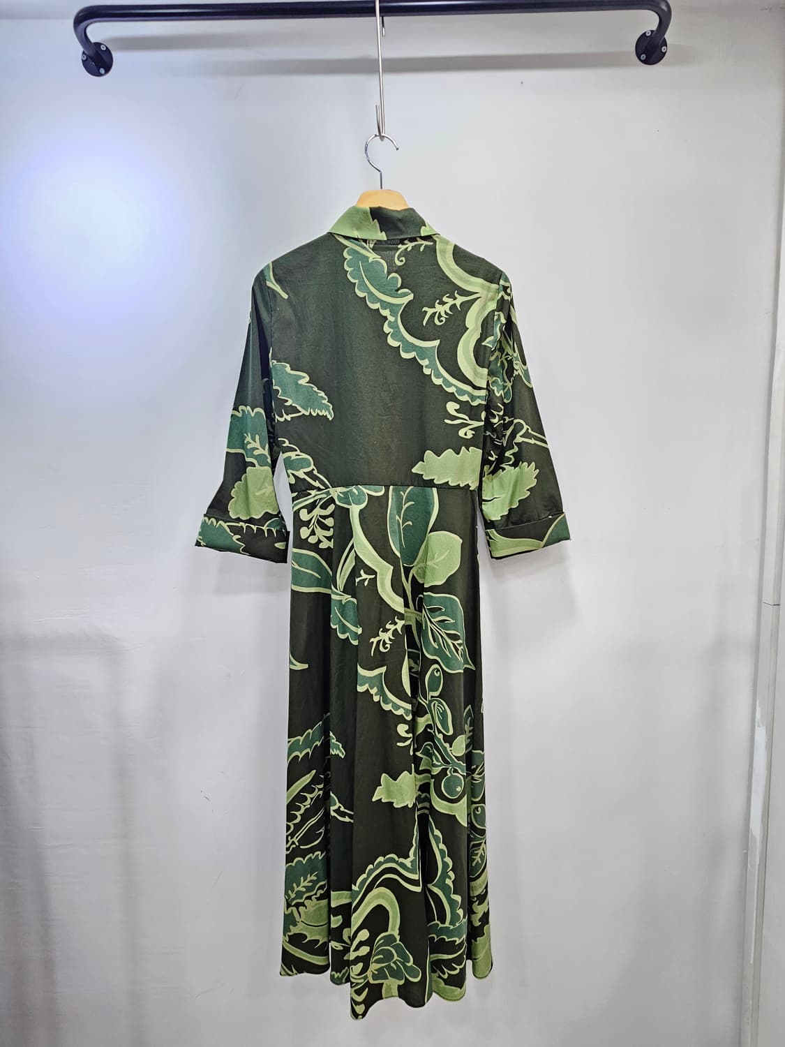자라(ZARA)  롱 셔츠원피스 S 상품이미지6