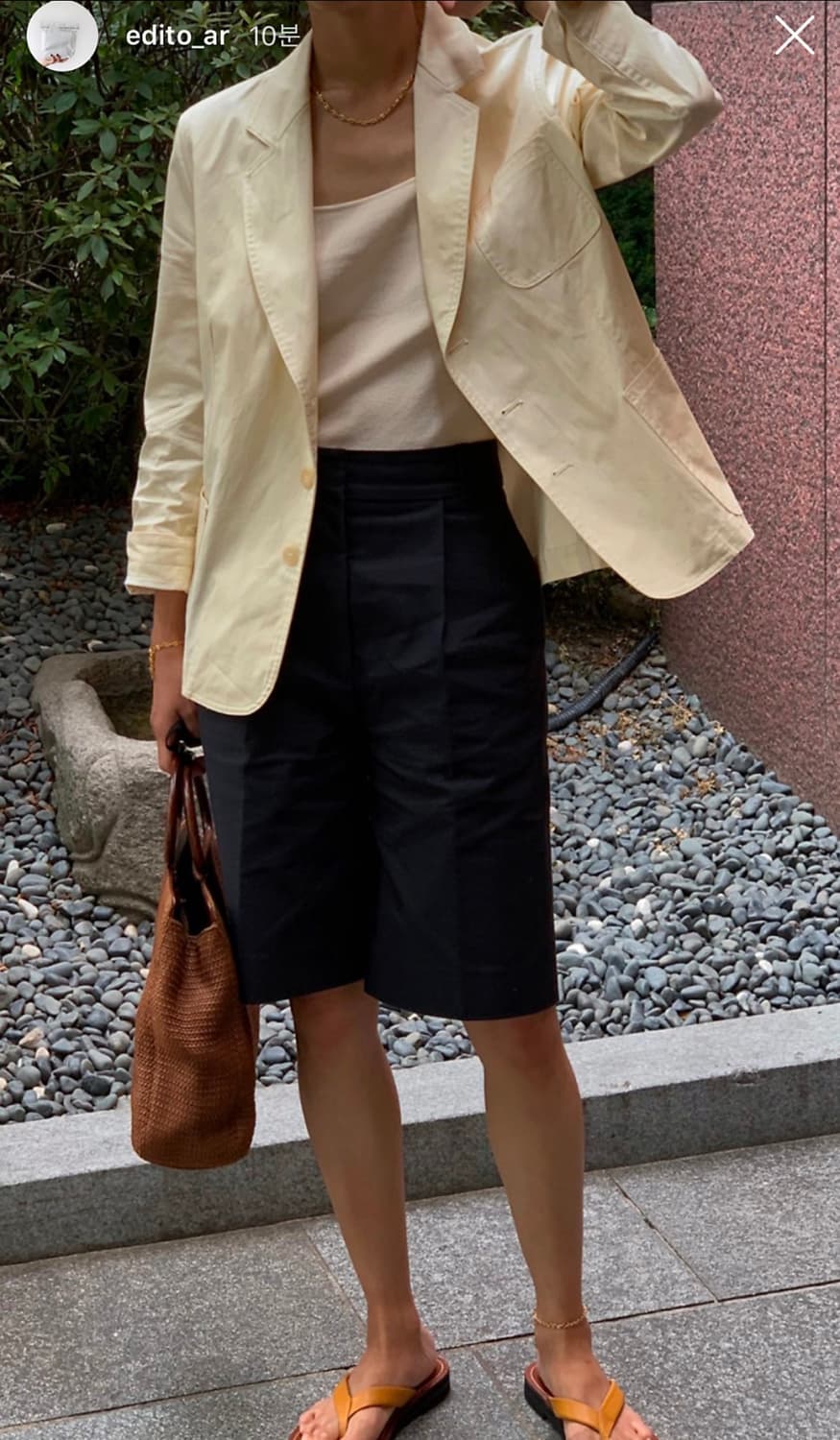 얼바닉 시몬드 미드 쇼츠 반바지 상품이미지3