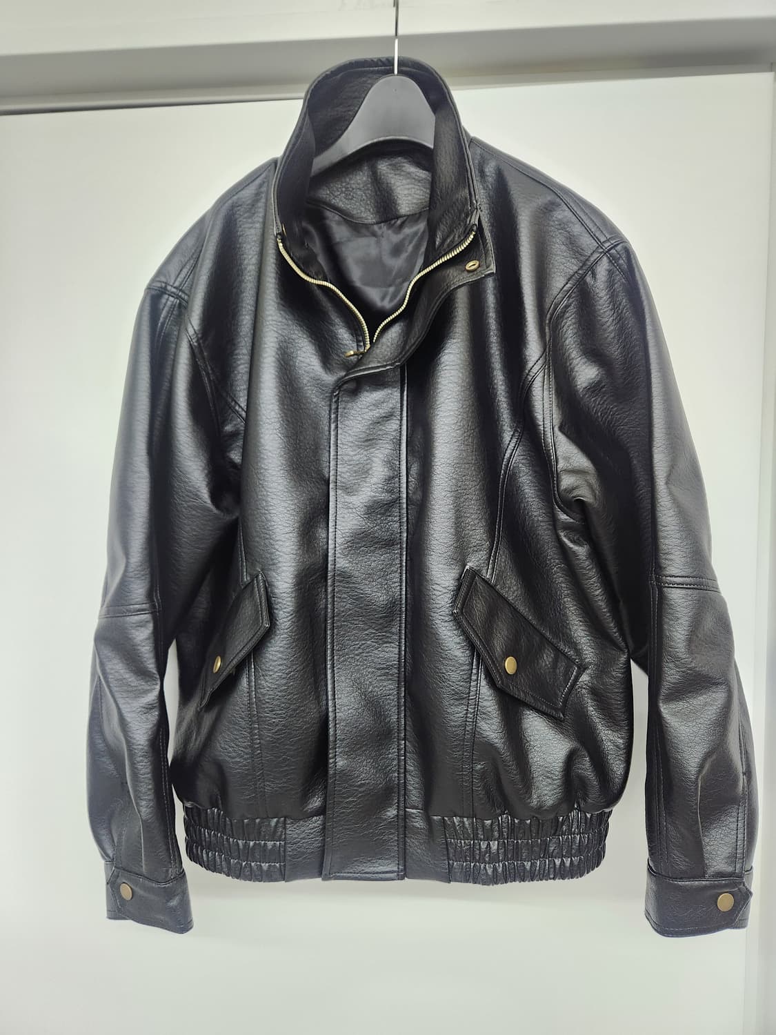 비건레더 점퍼 L 상품이미지2