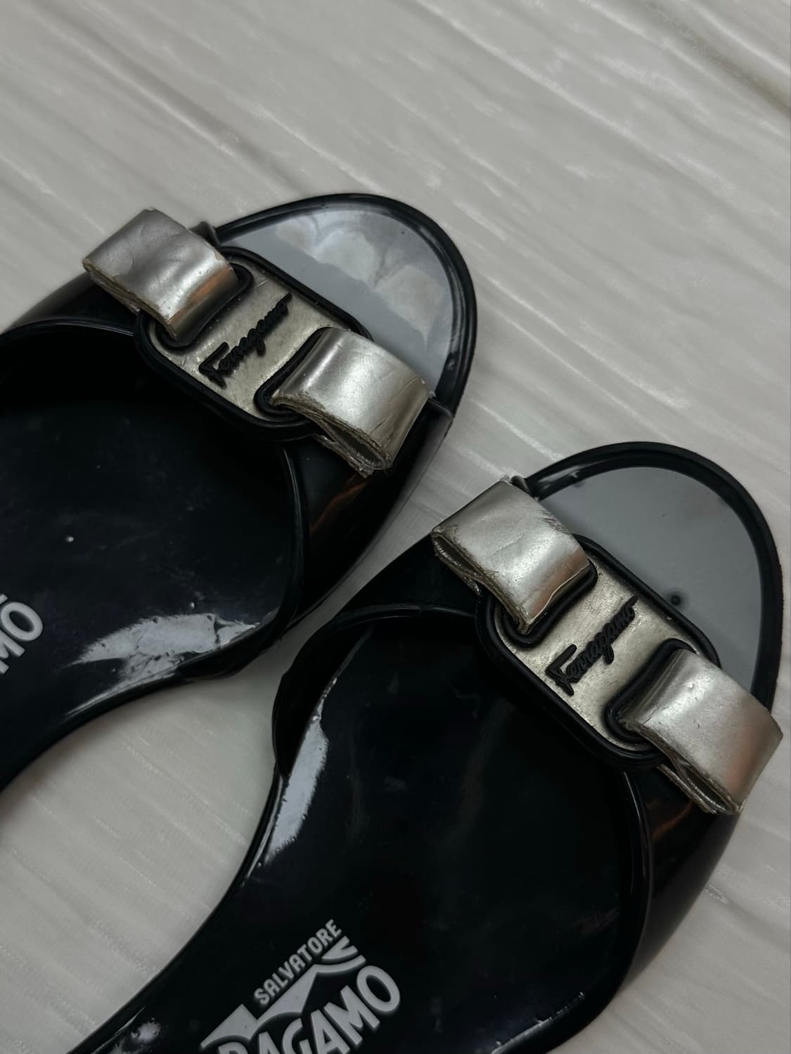 Ferragamo jelly shoes (made in Italy) 상품이미지5
