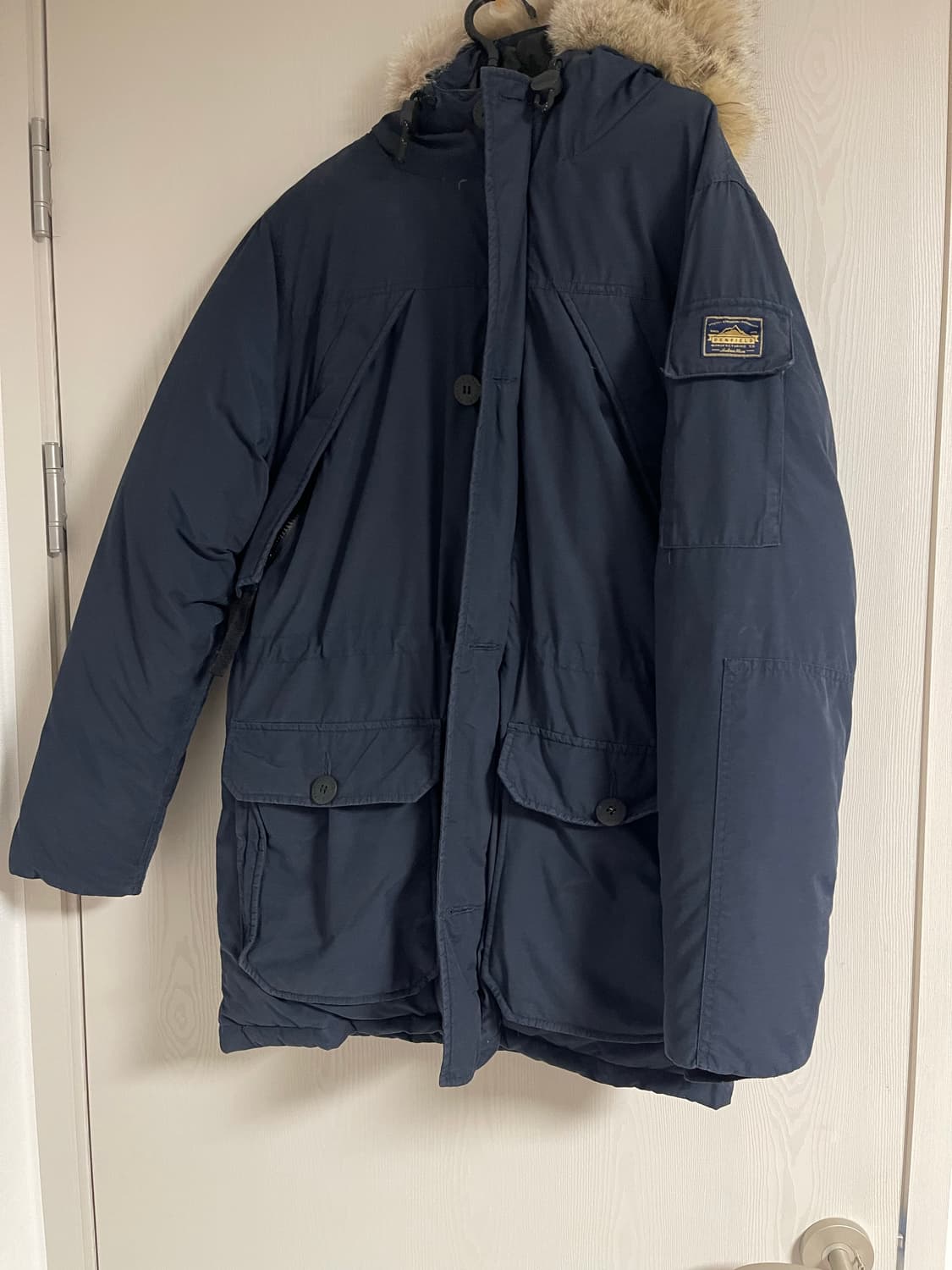 펜필드 코요테 퍼 후삭 파카 네이비S(100) 상품이미지1