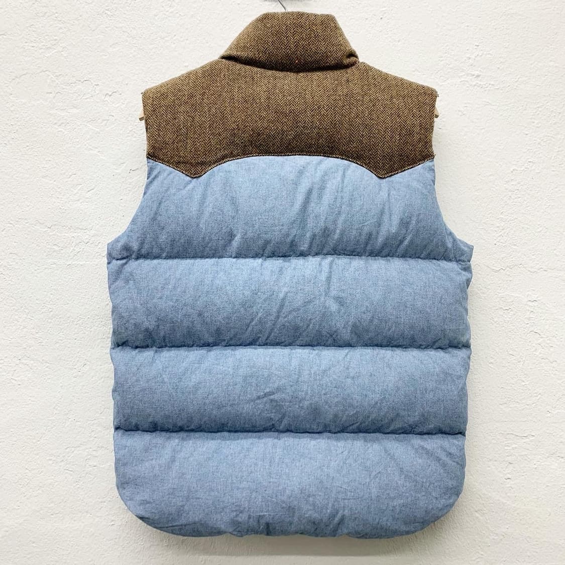 노스페이스 스카이블루 다운 베스트 상품이미지3