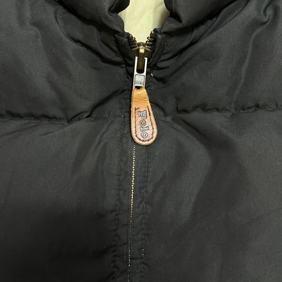 90s 폴로 랄프로렌 덕다운 푸퍼 블랙 패딩 파카 L 상품이미지6