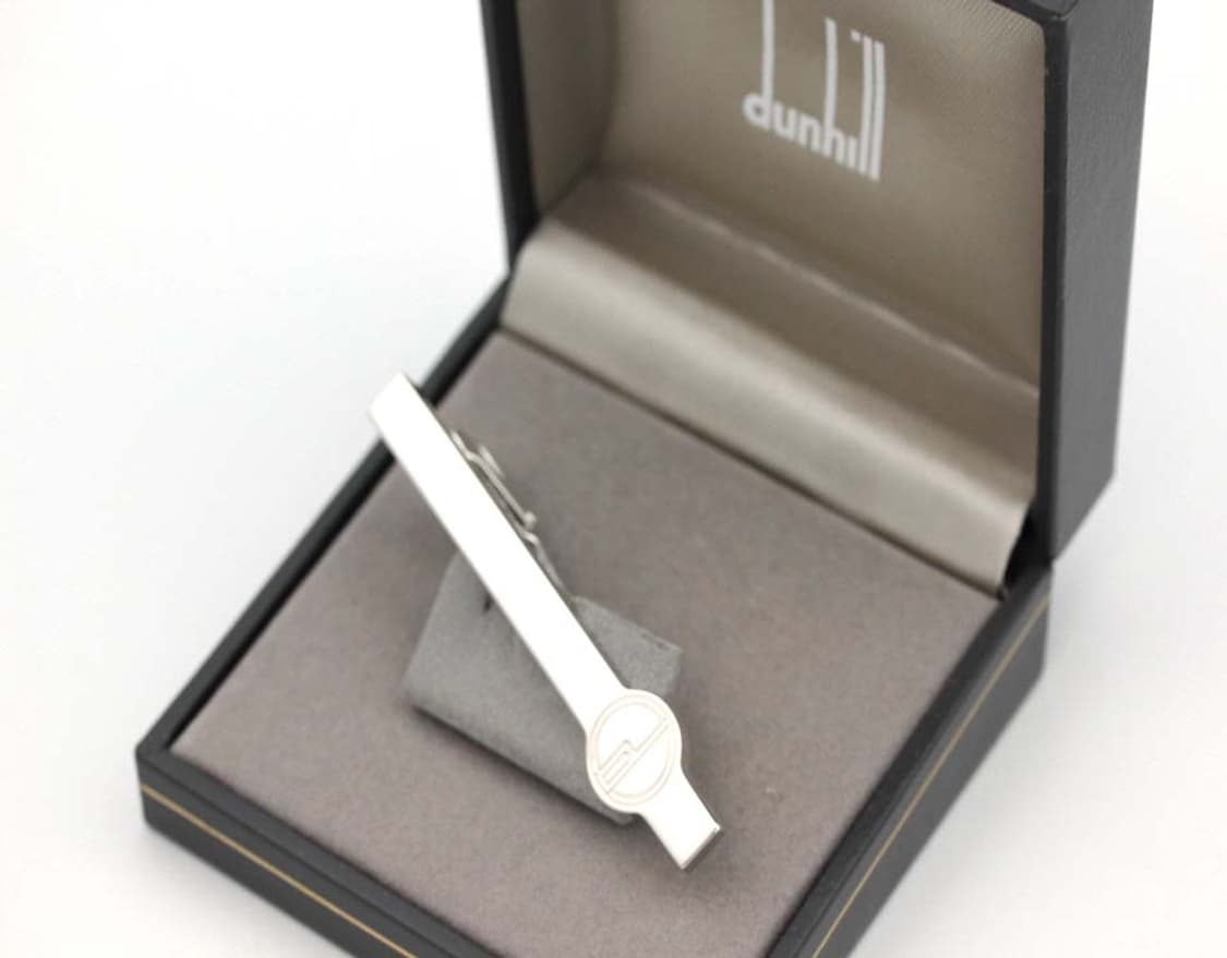 던힐 A등급 6cm 유광 거울 남자 명품 넥타이핀 상품이미지1