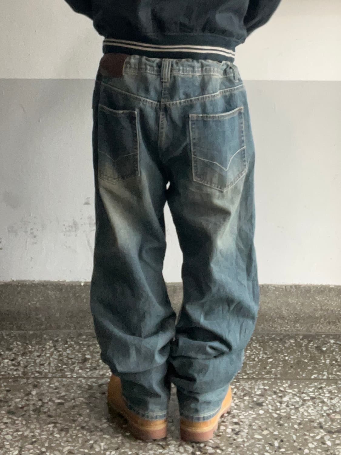 빈티지 워싱 힙합팬츠 상품이미지1