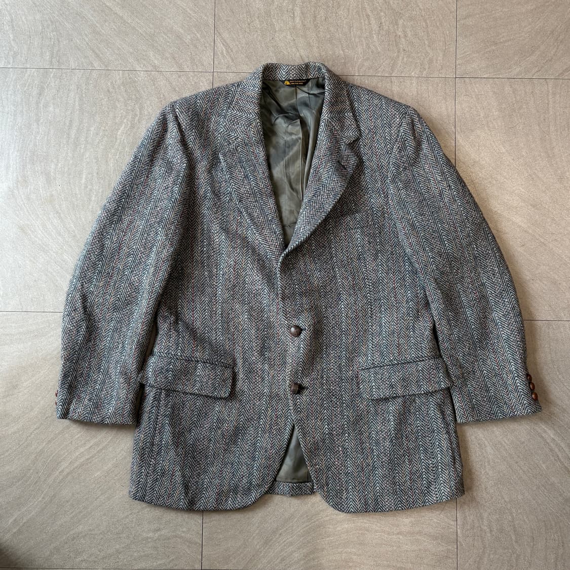 해리스트위드 정품 울 자켓 상품이미지1