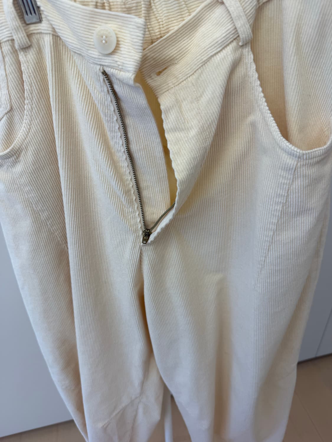 cordera 배기팬츠 아이보리 1사이즈 상품이미지3