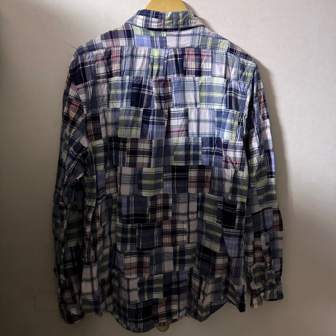 브룩스브라더스 남성 패치워크 패턴 셔츠 XL (남성 105) 상품이미지8