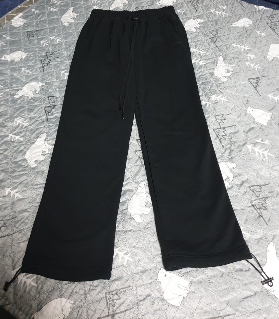 (한정판)사이키 아티스트 스웨트 팬츠 블랙 (M) 상품이미지1