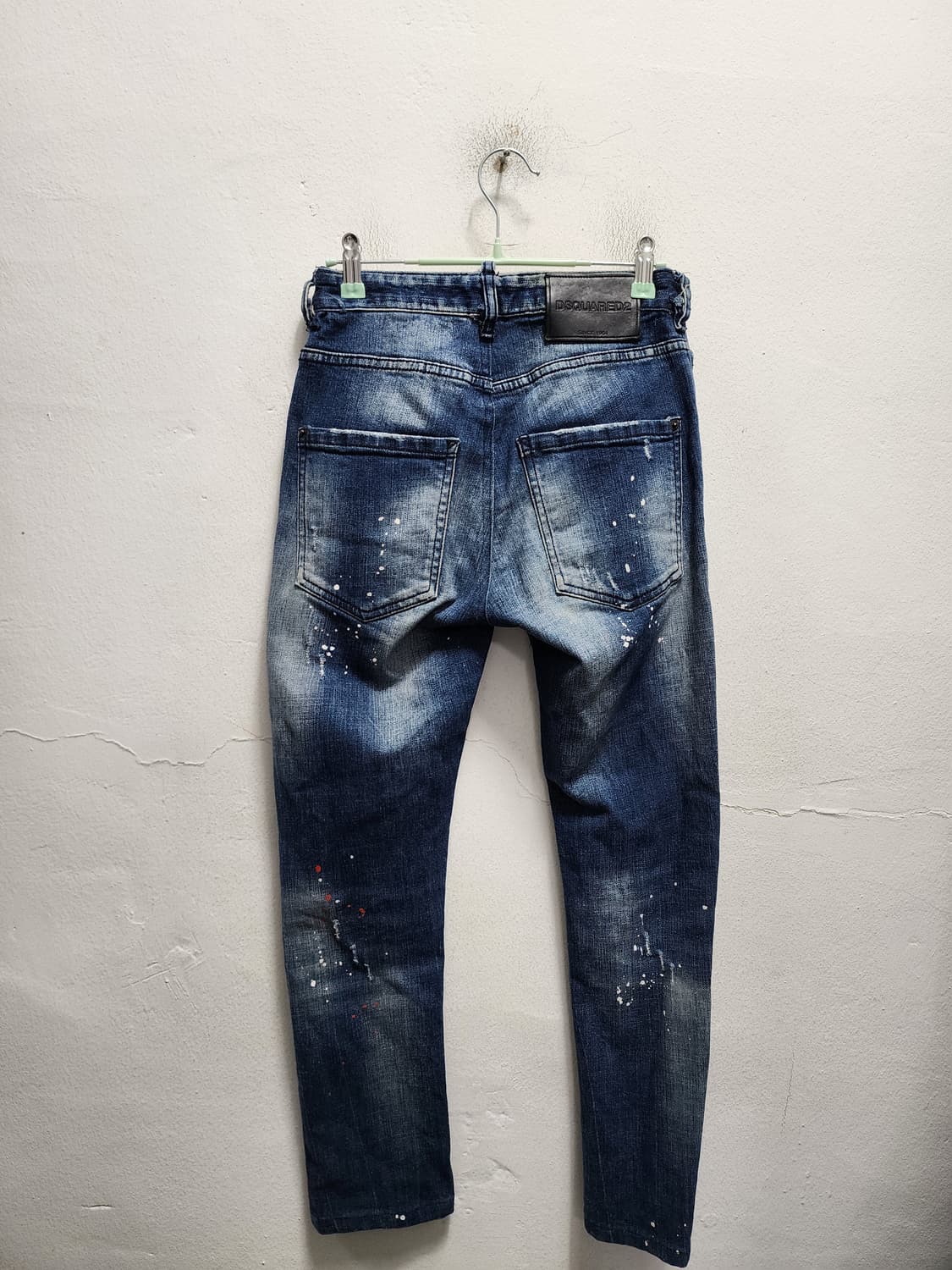 디스퀘어드2 2중지퍼 데미지 청바지 상품이미지2