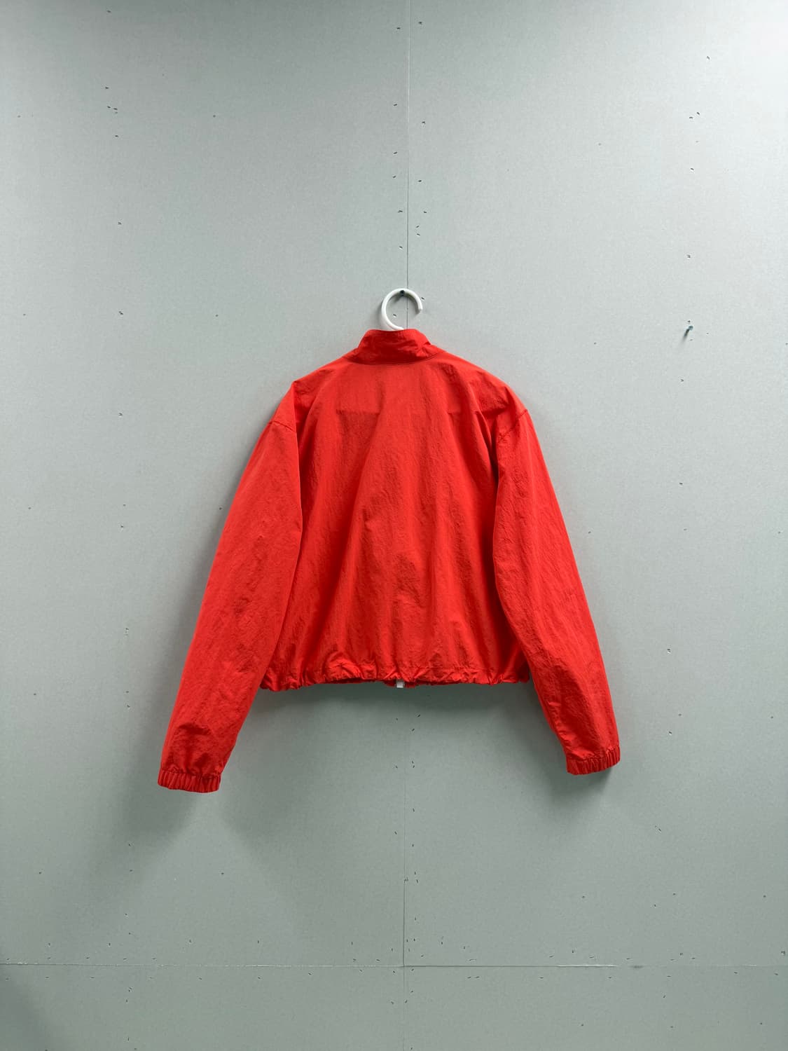 여성 M / 나이키 우븐 크롭 바람막이 레드오렌지 상품이미지7