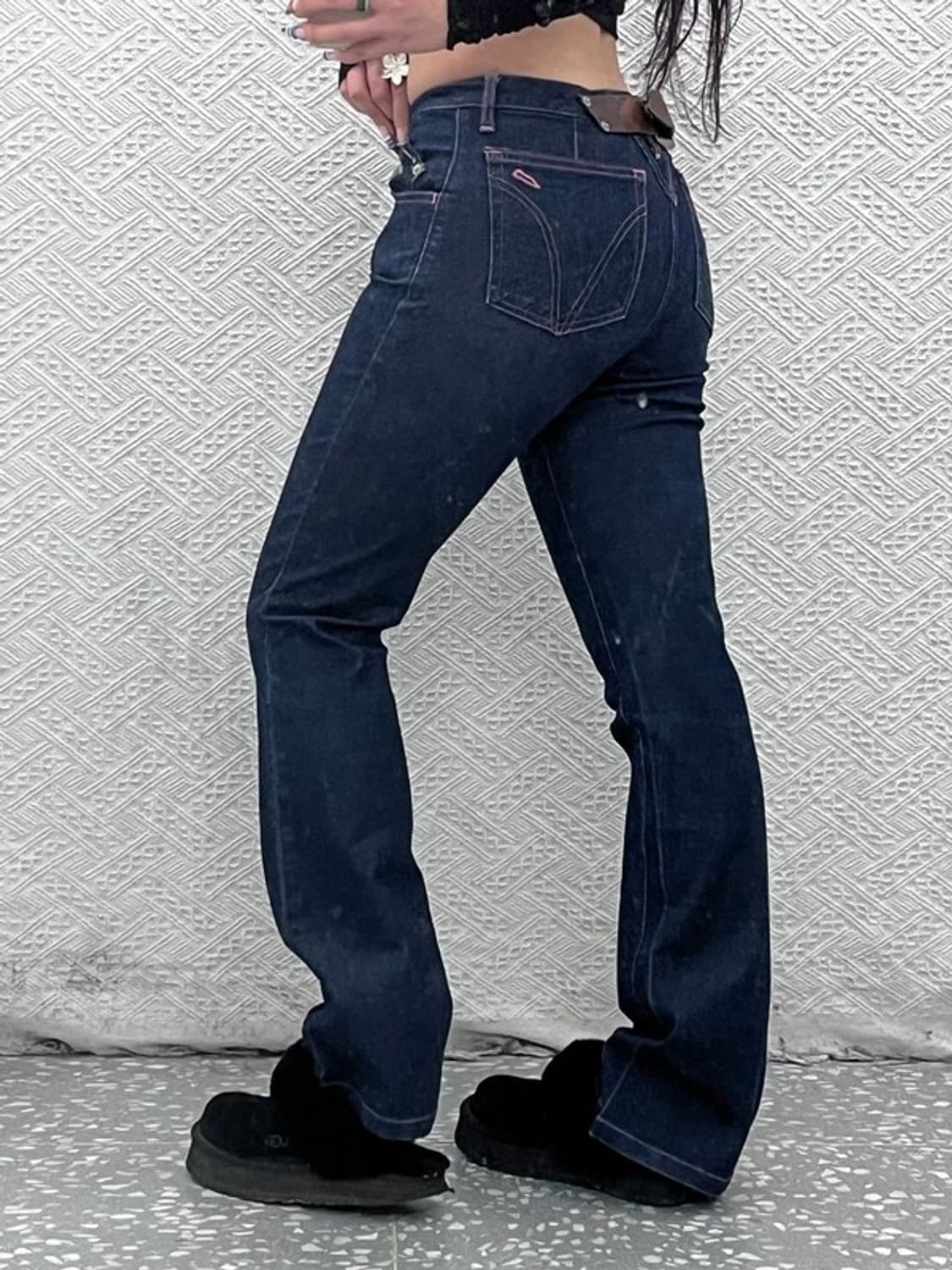 돌체앤가바나 블랙 청바지 27인치 C07674 상품이미지1