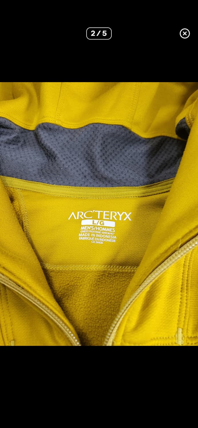 아크테릭스 후드집업 판매 상품이미지4