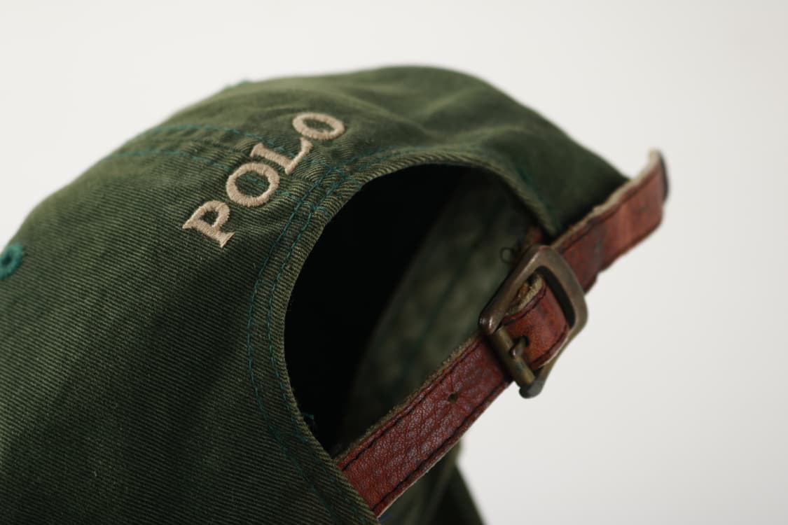 90's 빈티지 폴로 랄프로렌 워시드 볼캡 모자 상품이미지4