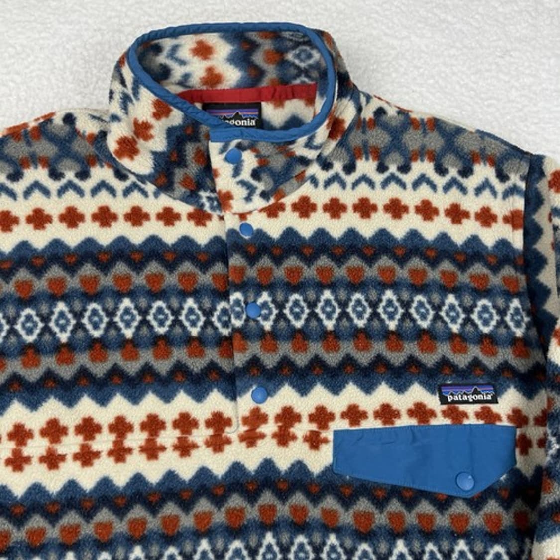 파타고니아 신칠라 스냅T 아일 패턴 상품이미지2