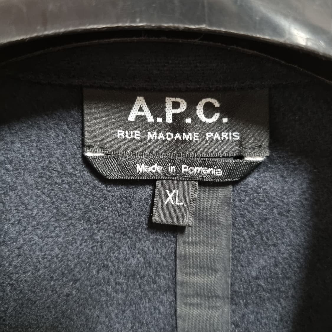 ( XL ) A.P.C. 아페쎄 블랙 코트 상품이미지3