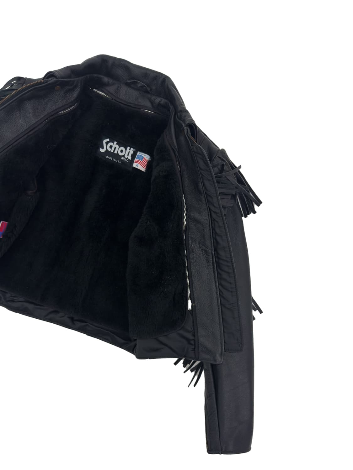 Schott Fringe Leather Jacket/ 6 상품이미지4