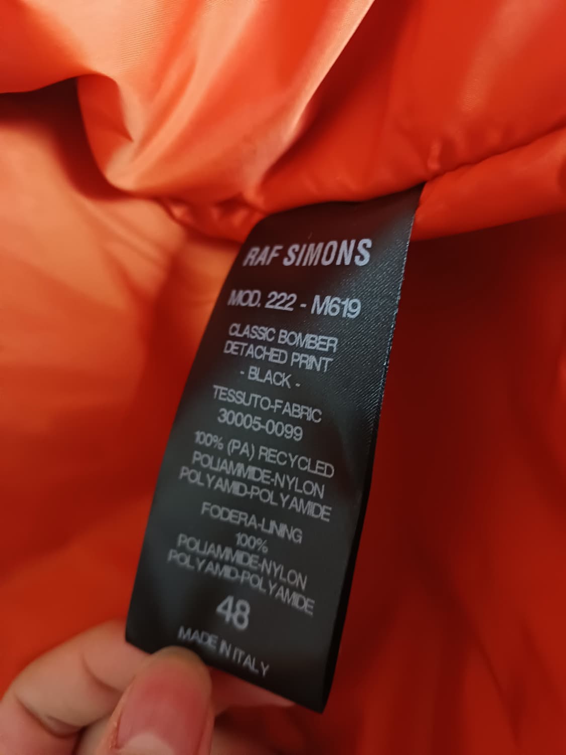 라프시몬스 detached 봄버 48사이즈  상품이미지2