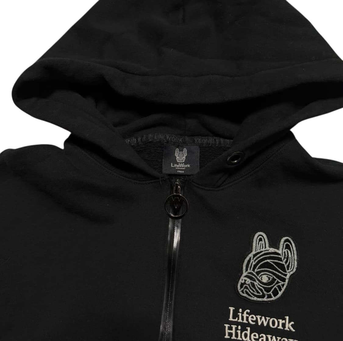 Lifework 라이프워크 하프집업 기모 후드티 상품이미지2